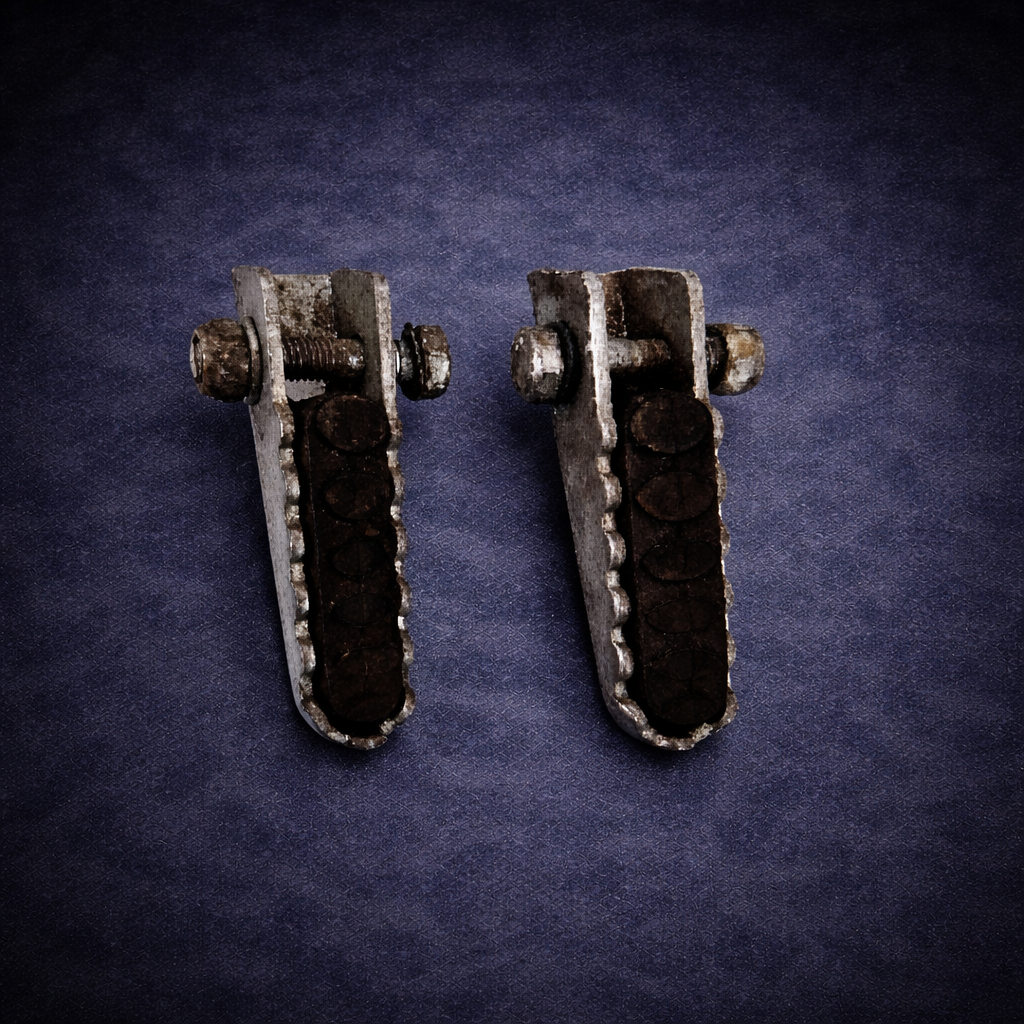 Fußrasten hinten mit Gummi Piaggio