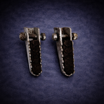 Fußrasten hinten mit Gummi Piaggio