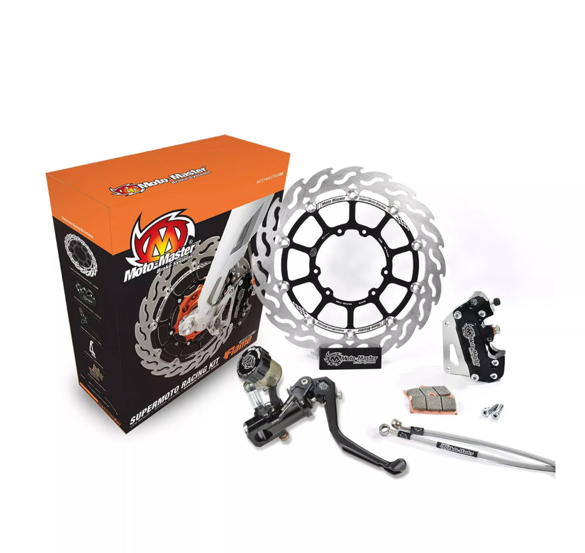 MOTO MASTER SUPERMOTO Kit KTM / HUSQVARNA (SCHWARZ)